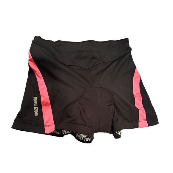 Pearl Izumi Lined Short Cycling Short  Size Medium Black & Pink - Picture 1 of 7